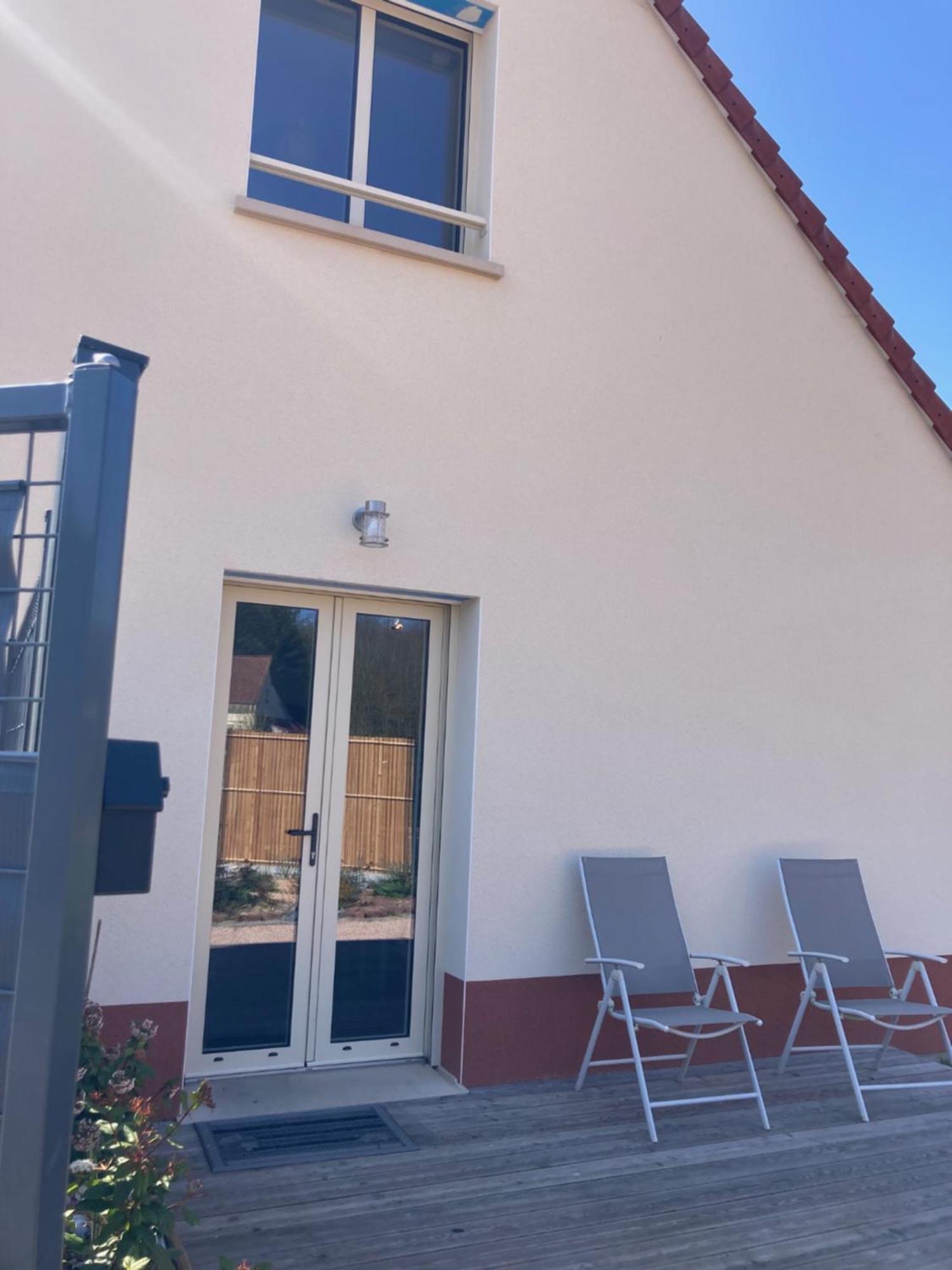 La Vue De Chateau, Maison Neuve En Baie De Somme Vaudricourt Extérieur photo