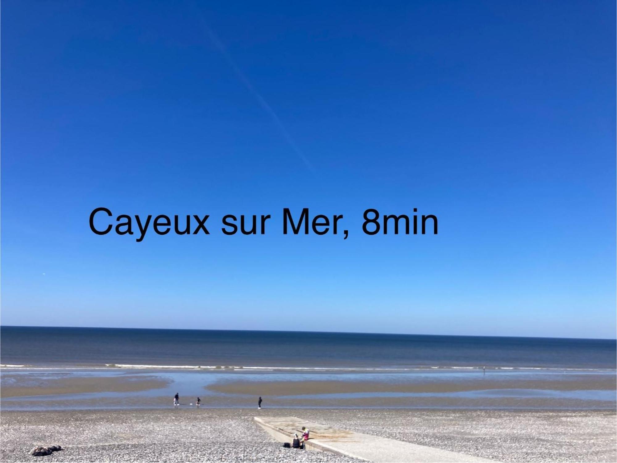 La Vue De Chateau, Maison Neuve En Baie De Somme Vaudricourt Extérieur photo